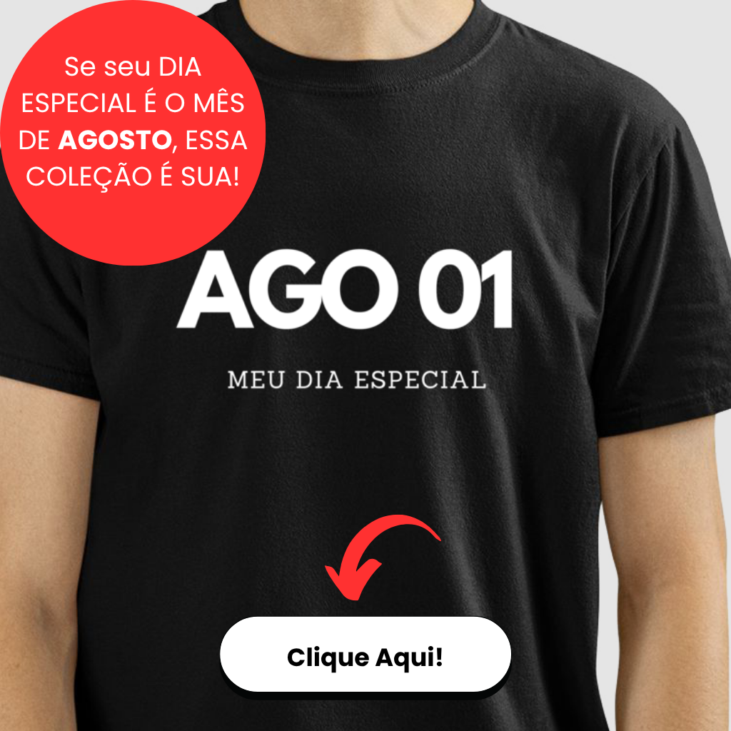 Camiseta Agosto