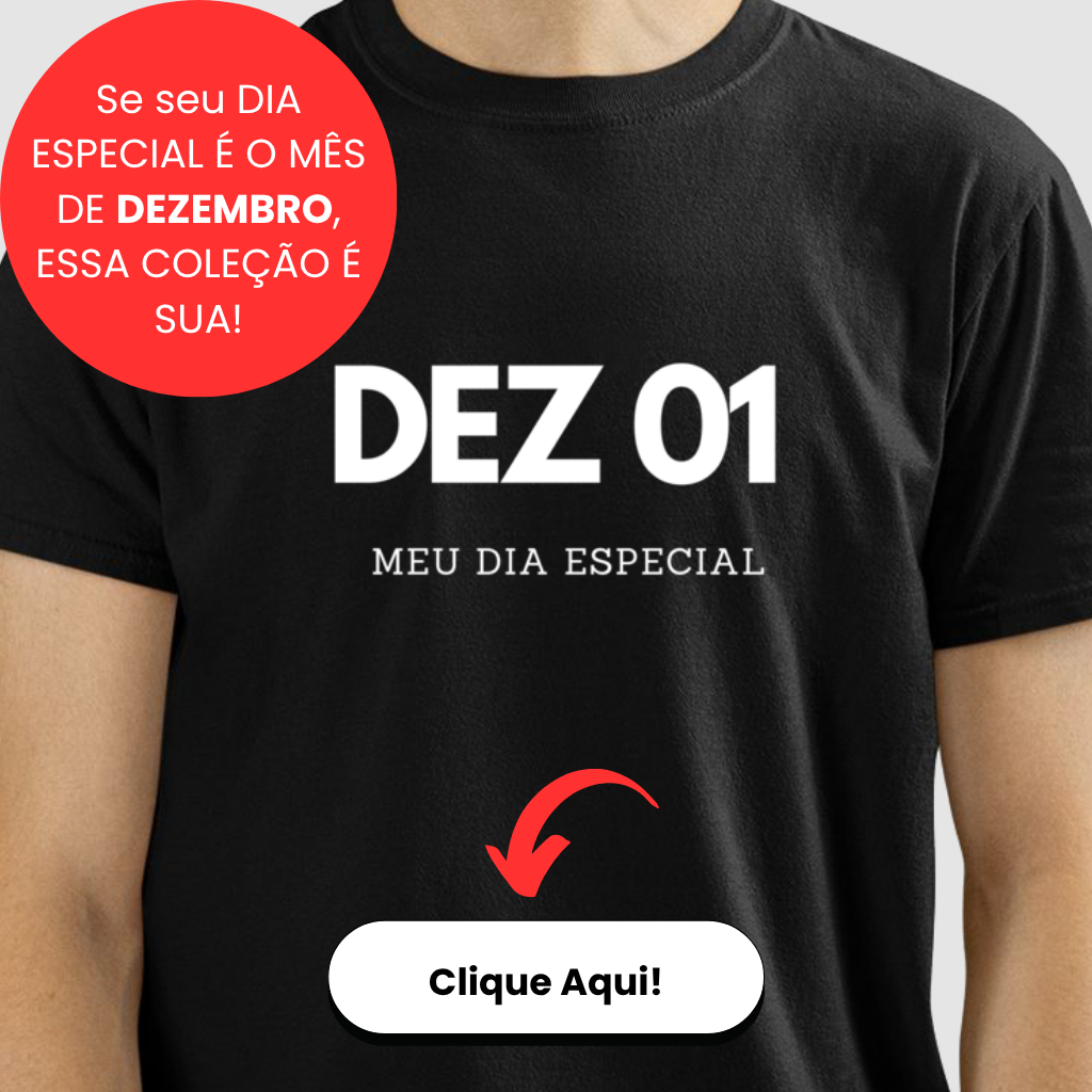 Camiseta Dezembro
