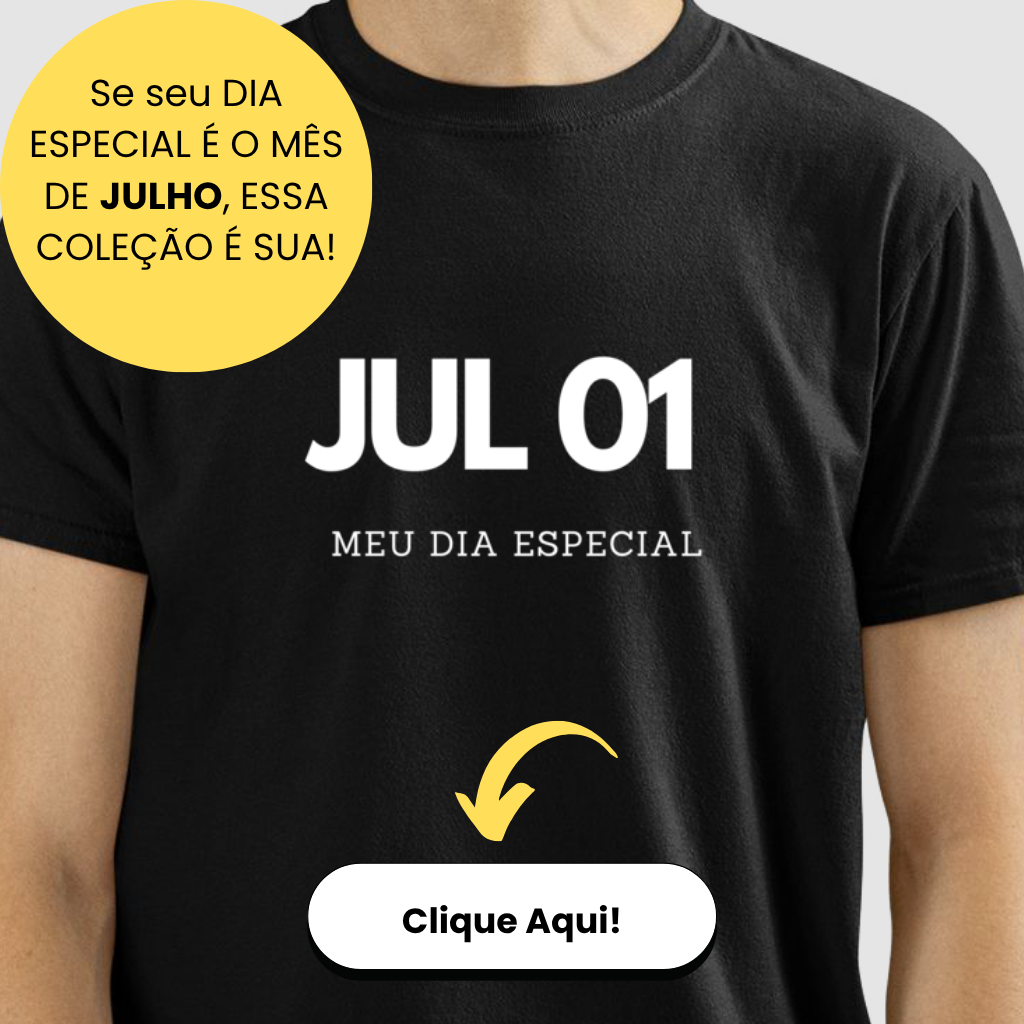 Camiseta Julho