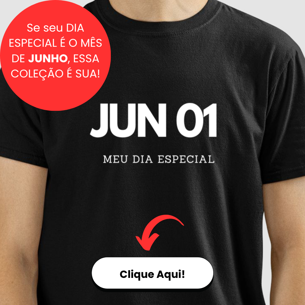Camiseta Junho