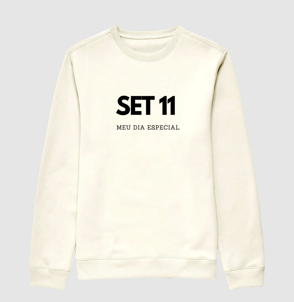 Blusa de Moletom Suéter 11 de Setembro Meu Dia Especial