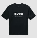 Camiseta Oversized 08 de Fevereiro Meu Dia Especial