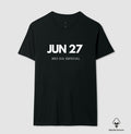 Camiseta Algodão Peruano 27 de Junho Meu Dia Especial