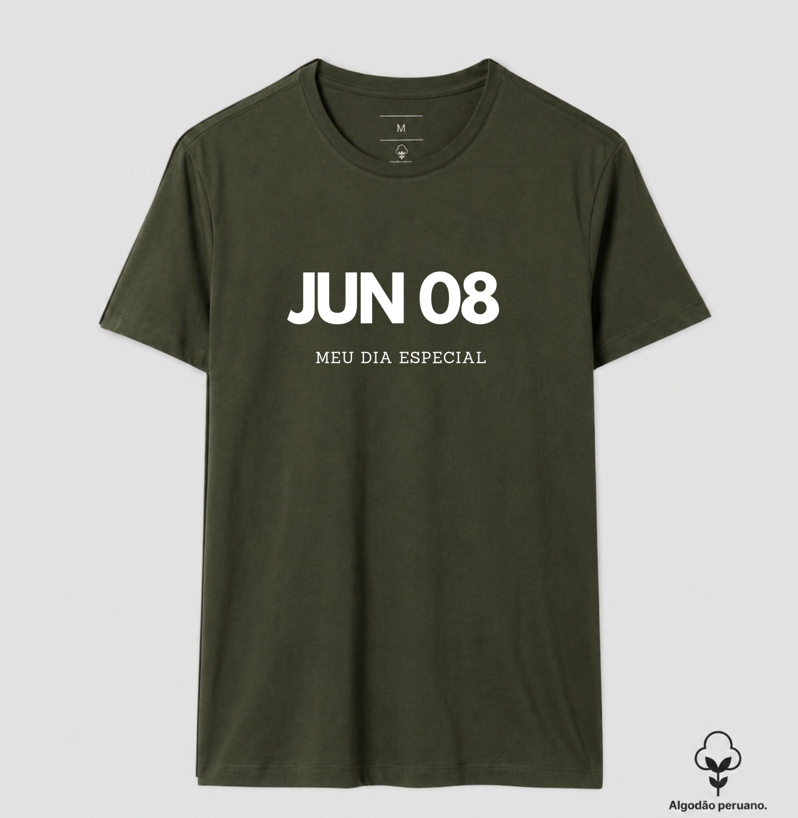 Camiseta 8 de Junho Meu Dia Especial