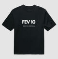 Camiseta Oversized 10 de Fevereiro Meu Dia Especial