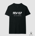 Camiseta Algodão Peruano 07 de Fevereiro Meu Dia Especial