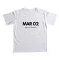 Camiseta Infantil 02 de Março Meu Dia Especial