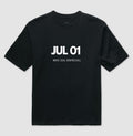 Camiseta Oversized 01 de Julho Meu Dia Especial