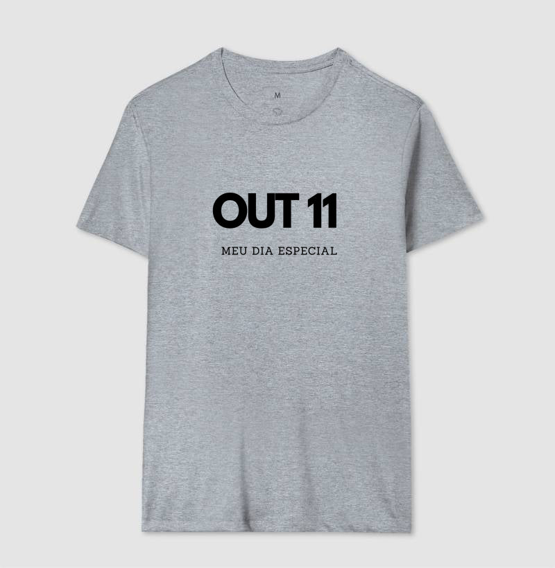 Camiseta 11 de Outubro Meu Dia Especial