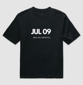 Camiseta Oversized  09 de Julho Meu Dia Especial