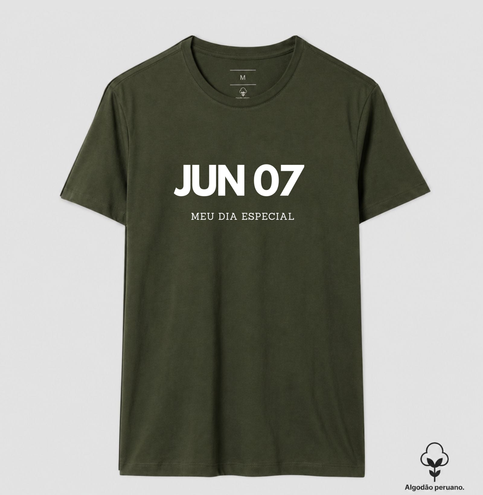 Camiseta 7 de Junho Meu Dia Especial