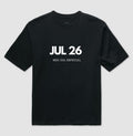 Camiseta Oversized 26 de Julho Meu Dia Especial