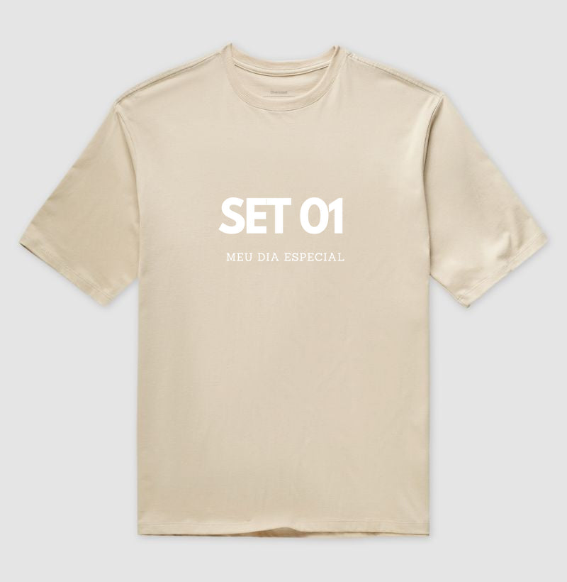 Camiseta Oversized 01 de Setembro Meu Dia Especial