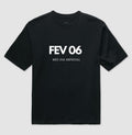 Camiseta Oversized 06 de Fevereiro Meu Dia Especial