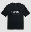 Camiseta Oversized  28 de Fevereiro Meu Dia Especial
