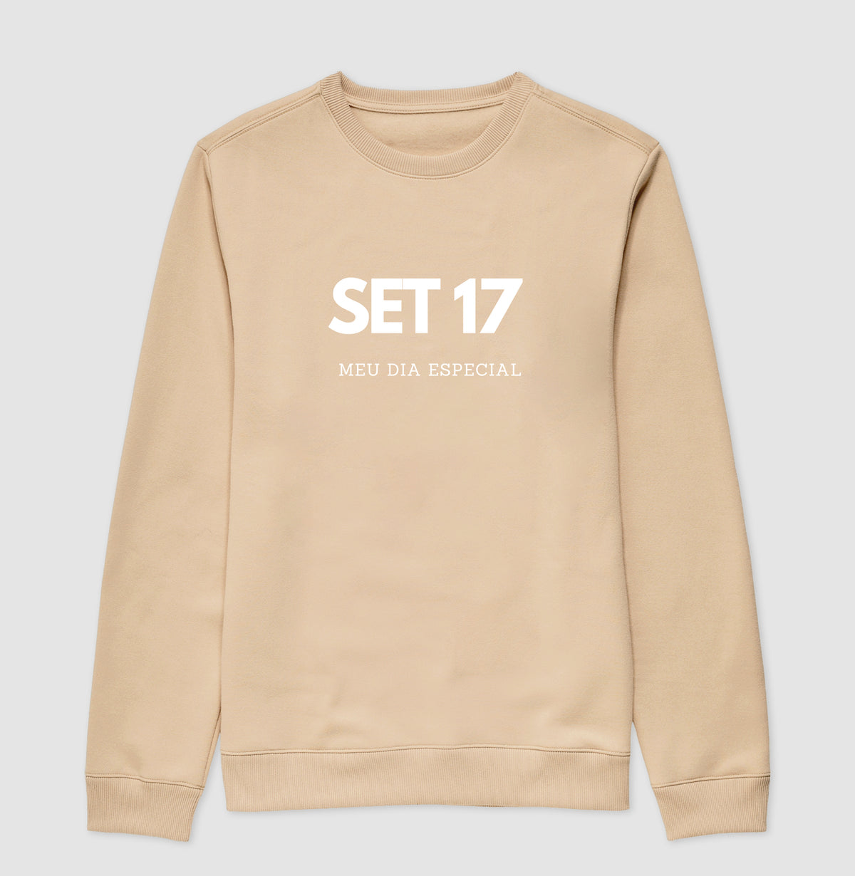 Blusa de Moletom Suéter 17 de Setembro Meu Dia Especial