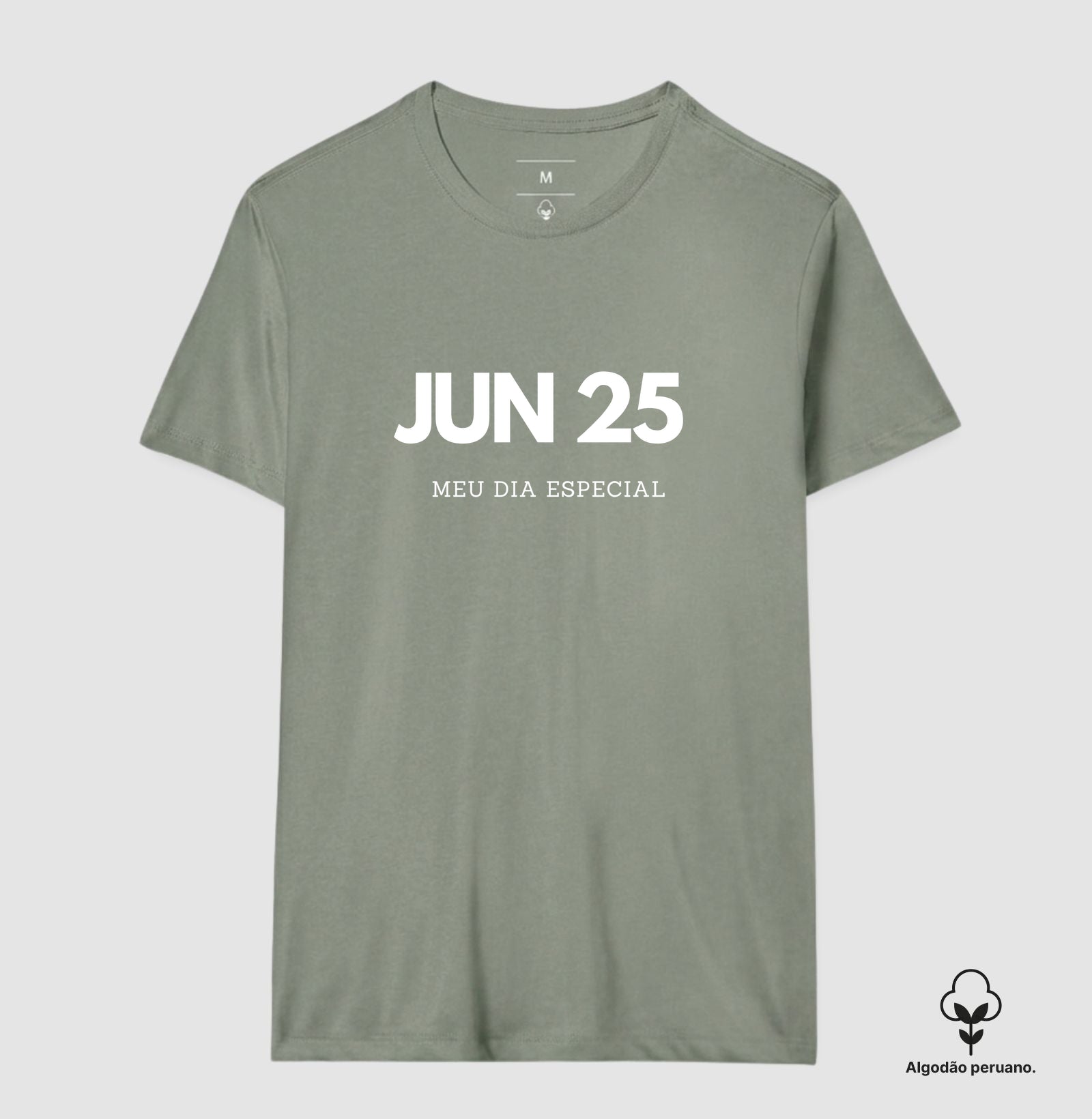 Camiseta 25 de Janeiro Meu Dia Especial