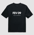 Camiseta Oversized 09 de Fevereiro Meu Dia Especial