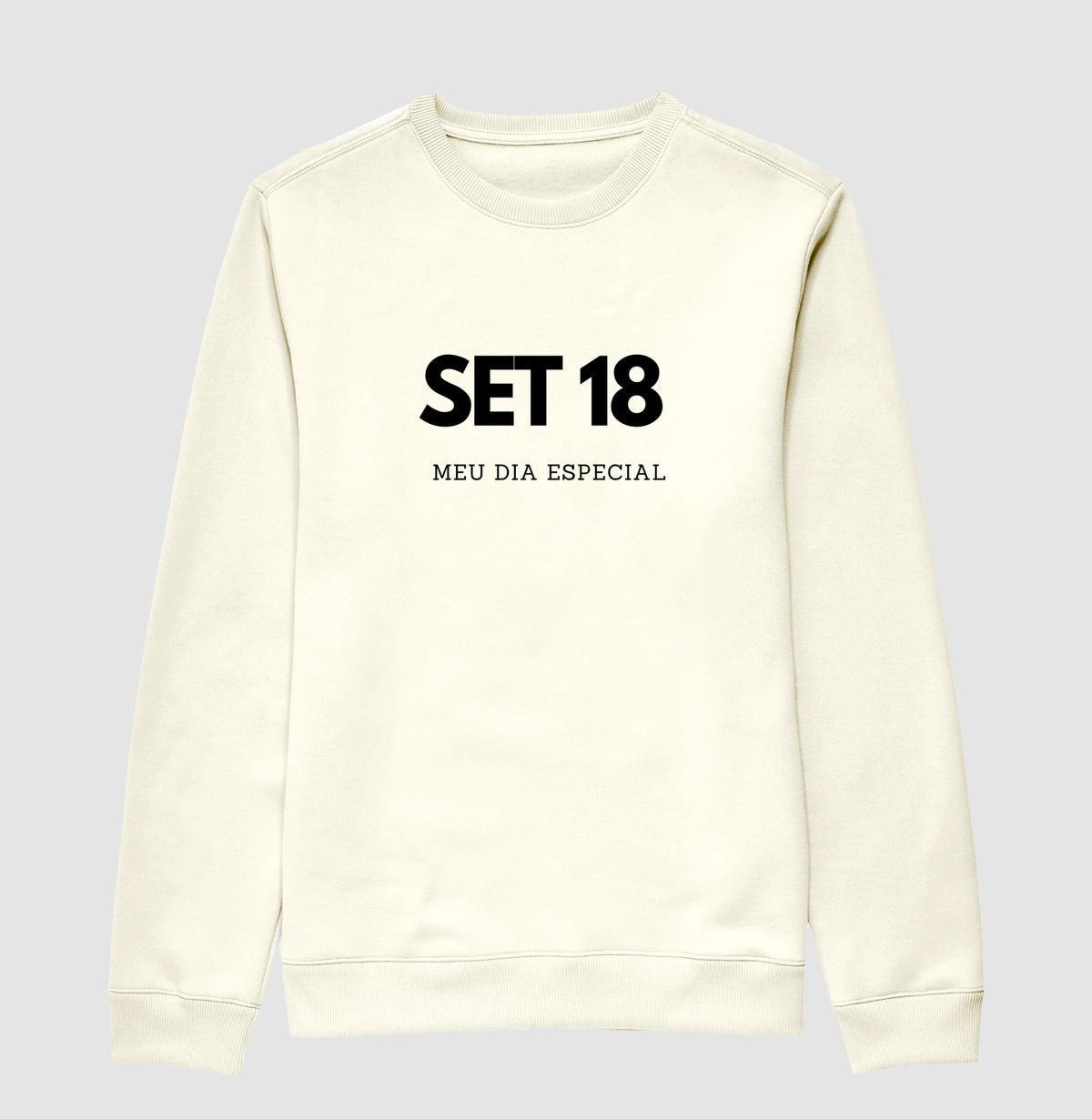Blusa de Moletom Suéter 18 de Setembro Meu Dia Especial