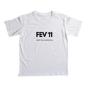 Camiseta Infantil 11 de Fevereiro Meu Dia Especial
