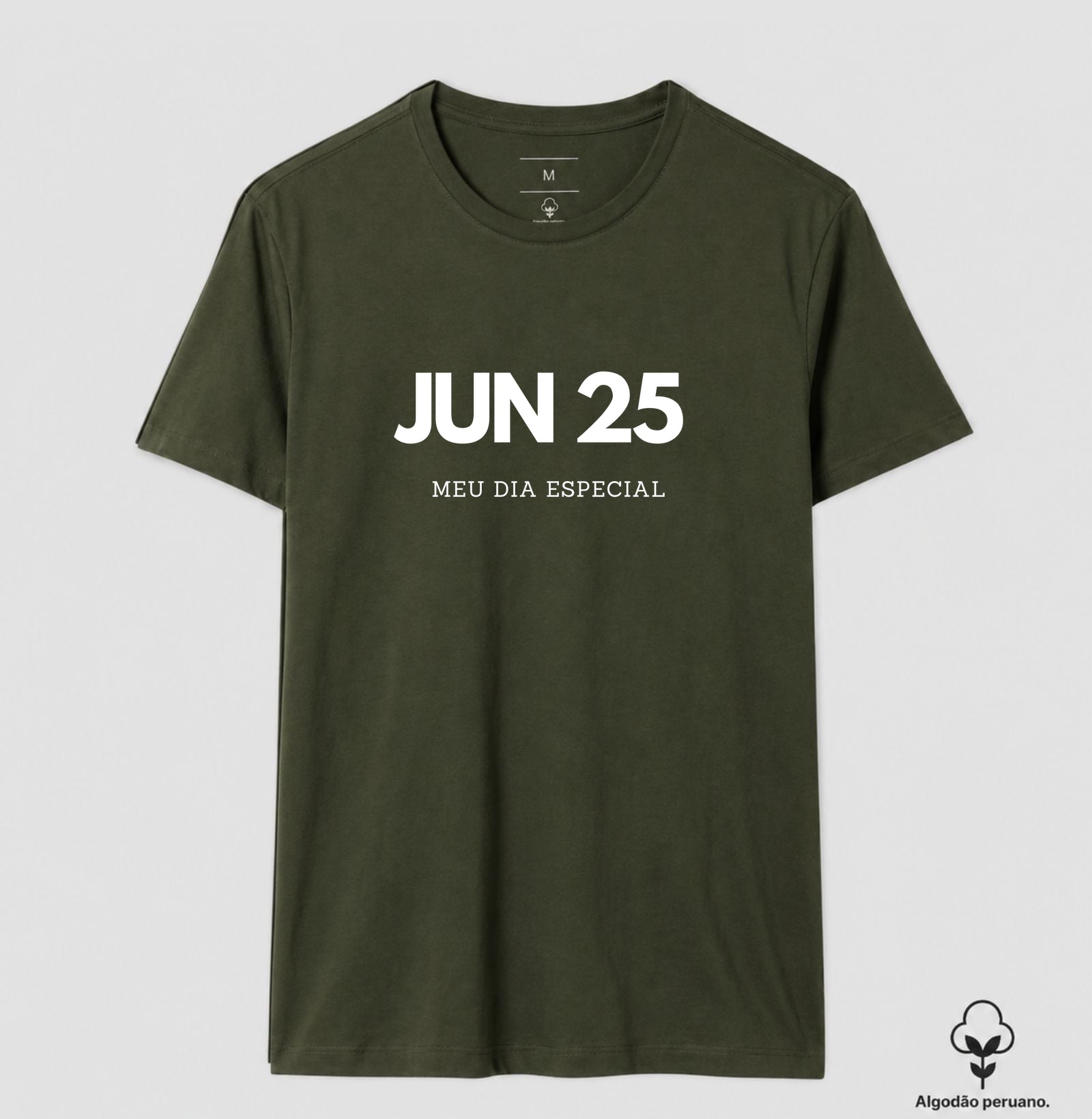 Camiseta 25 de Janeiro Meu Dia Especial