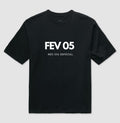 Camiseta Oversized 05 de Fevereiro Meu Dia Especial