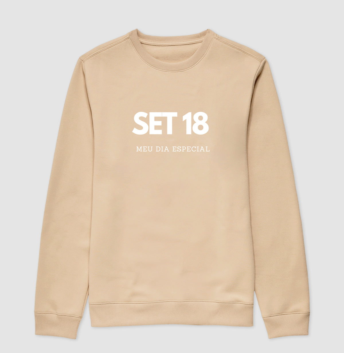 Blusa de Moletom Suéter 18 de Setembro Meu Dia Especial