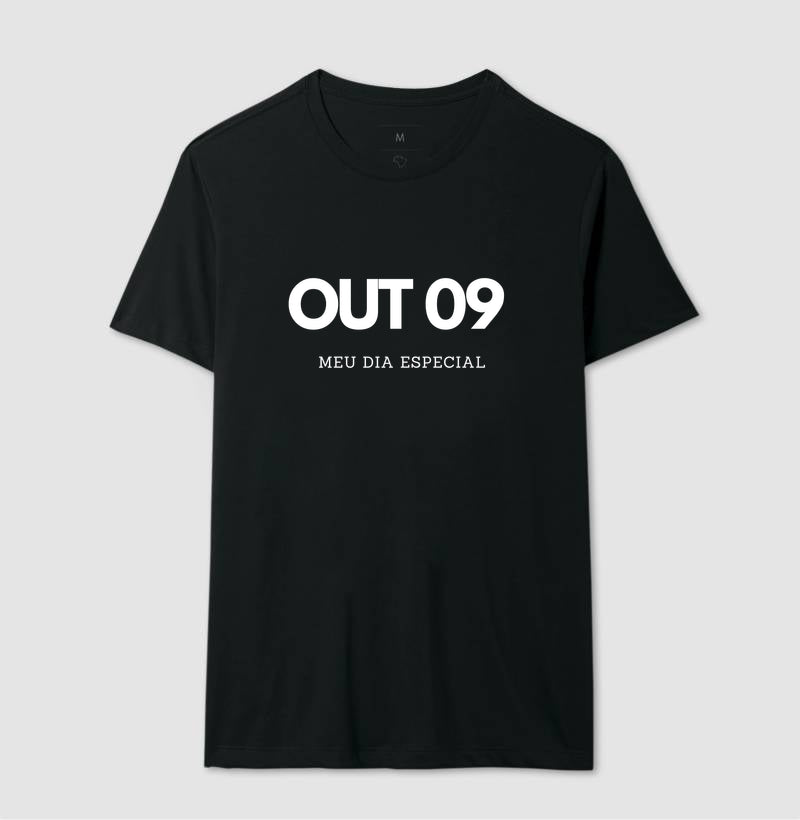 Camiseta 09 de Outubro Meu Dia Especial