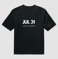 Camiseta Oversized 31 de Julho Meu Dia Especial