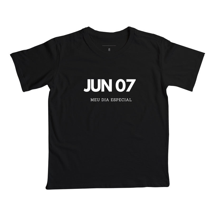 Camiseta 7 de Junho Meu Dia Especial