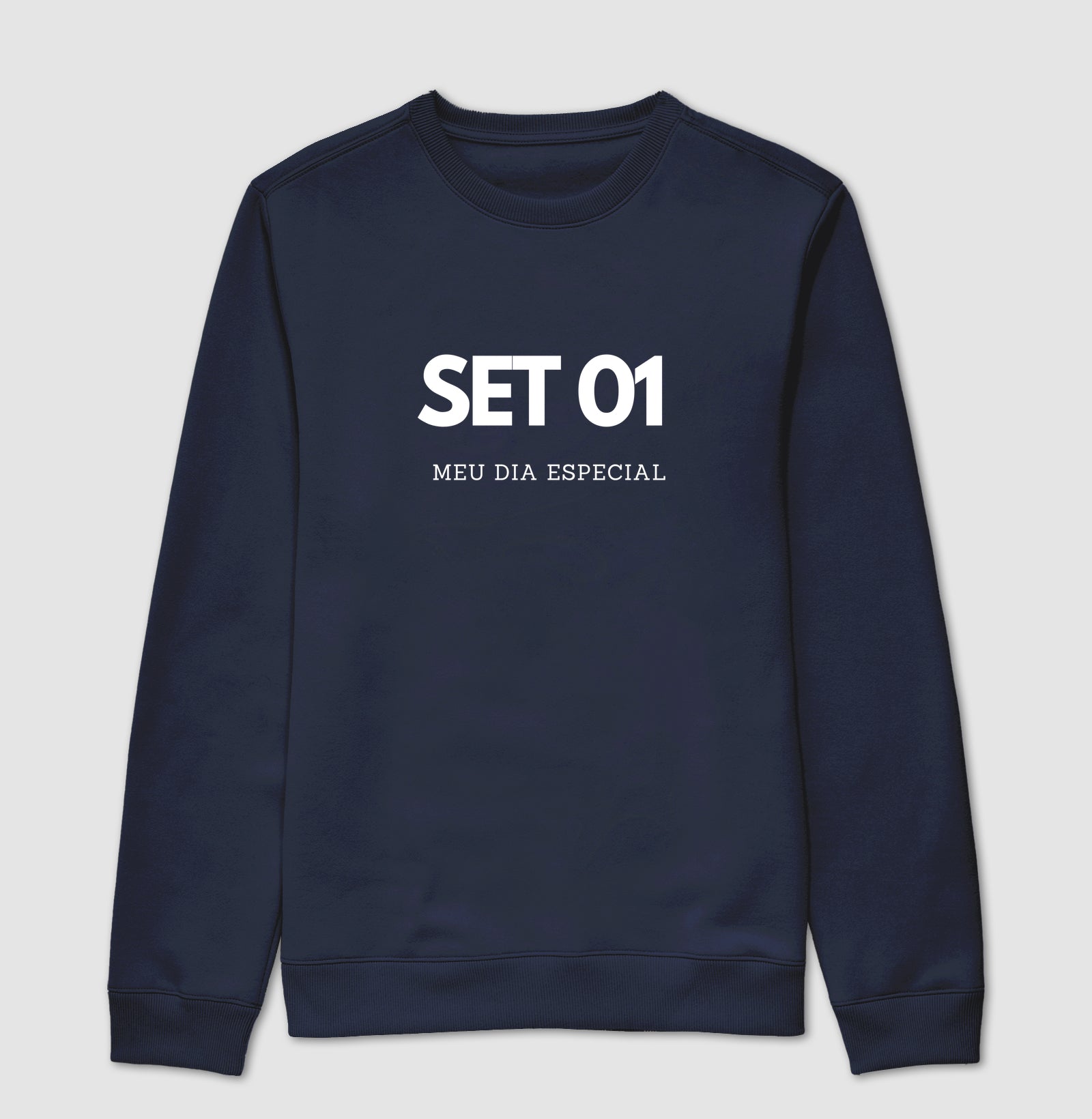 Blusa de Moletom Suéter 01 de Setembro Meu Dia Especial