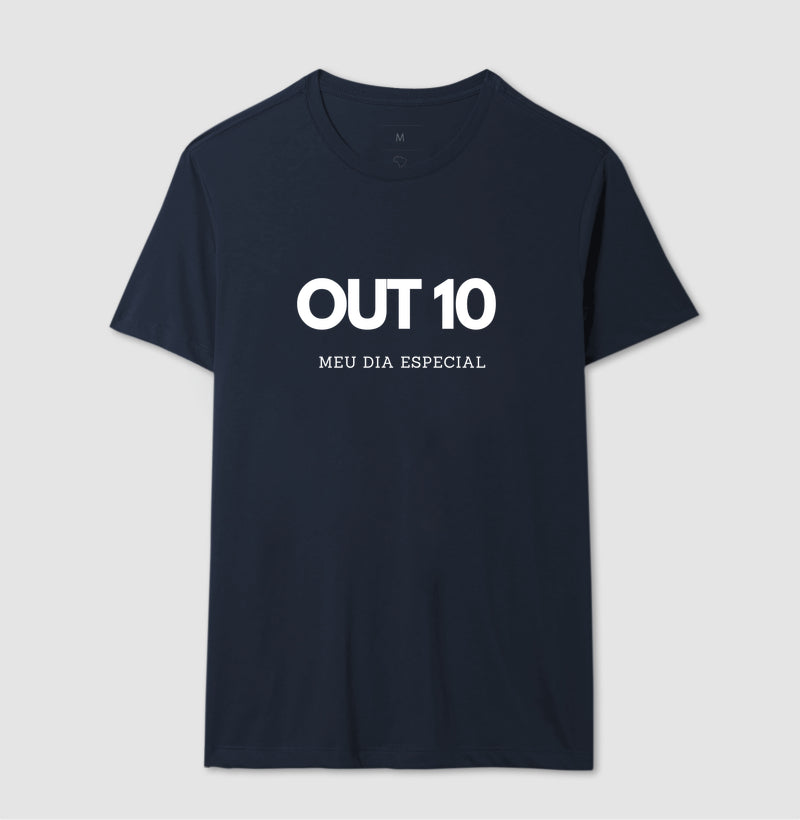 Camiseta 10 de Outubro Meu Dia Especial
