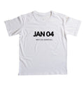 Camiseta Infantil 04 de Janeiro Meu Dia Especial