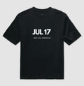 Camiseta Oversized 17 de Julho Meu Dia Especial