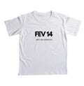 Camiseta Infantil 14 de Fevereiro Meu Dia Especial