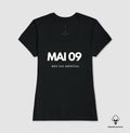 Camiseta Algodão Peruano  09 de Maio Meu Dia Especial