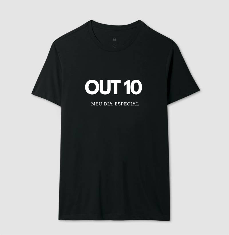 Camiseta 10 de Outubro Meu Dia Especial