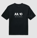 Camiseta Oversized 10 de Julho Meu Dia Especial