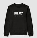 Blusa de Moletom Suéter 07 de Julho Meu Dia Especial