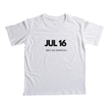 Camiseta Infantil 16 de Julho Meu Dia Especial