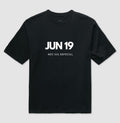 Camiseta Oversized 19 de Junho Meu Dia Especial