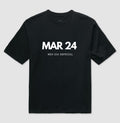 Camiseta Oversized 24 de Março Meu Dia Especial