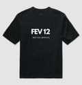 Camiseta Oversized 12 de Fevereiro Meu Dia Especial