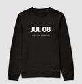 Blusa de Moletom Suéter 08 de Julho Meu Dia Especial