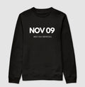 Blusa de Moletom Suéter 09 de Novembro Meu Dia Especial