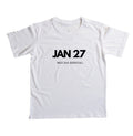 Camiseta Infantil 27 de Janeiro Meu Dia Especial