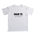 Camiseta Infantil 15 de Março Meu Dia Especial