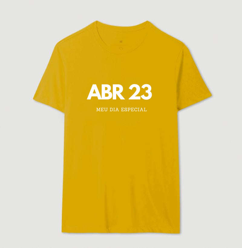 Camiseta 23 de Abril Meu Dia Especial